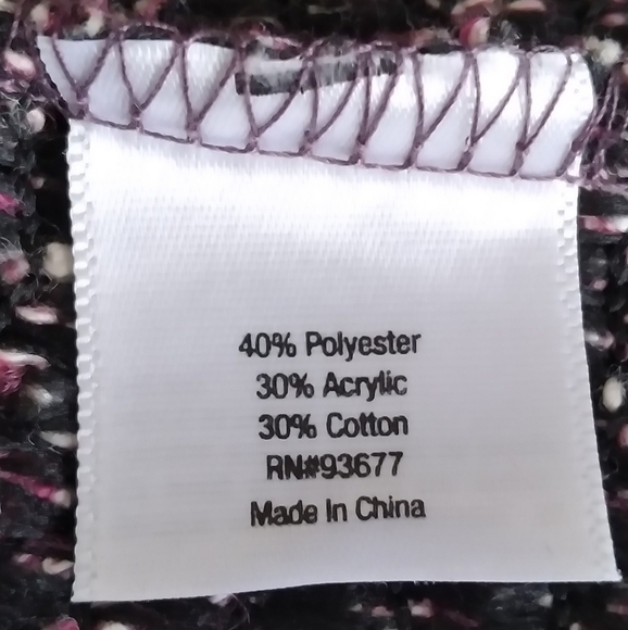 A.N.A | Boucle asymmetrical zip front lightweight jacket with pockets - Picture 15 of 15